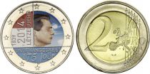 Luxembourg 2 Euros - Traité de Londres - Colorisée - 2014