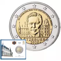 Luxembourg 2 Euros comm&eacute;mo BU 2025 - Jubil&eacute; du Grand-Duc Henri