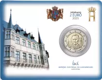 Luxembourg 2 Euros comm&eacute;mo BU 2025 - Jubil&eacute; du Grand-Duc Henri