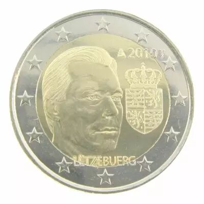 Luxembourg 2 Euros Comm�mo. LUXEMBOURG 2010 - Armoiries du Grand-Duc Henri