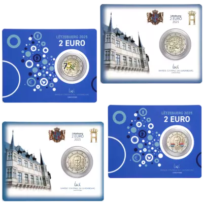 Luxembourg 2 Euros commemorative 2024 - 175th anniversary of the death of Grand Duke Wilhelm II