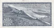 Luxembourg 20 Francs Grand Duc Jean - Paysage - 07-03-1966 - Lettre G - P.54