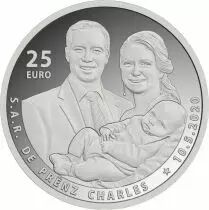 Luxembourg 25 euros Argent Luxembourg 2020 - Naissance du Prince Charles