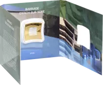 Luxembourg 2.5 Euros Proof 2024 - Esch-sur-Sûre dam