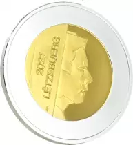 Luxembourg 5 Euros BE LUXEMBOURG 2021 - L&eacute;zard des Souches