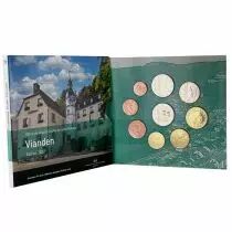 Luxembourg Coffret BU Euro LUXEMBOURG 2022 - Vianden - Type 1 - 50 ans du Drapeau du Luxembourg