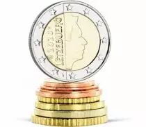 Luxembourg LOT S&eacute;rie Euros Luxembourg 2020 + 2 X 2 EUROS COMM&Eacute;MO LUXEMBOURG 2020 - Naissance du Prince Charles (Version classiqu