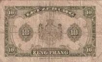 Luxembourgo 10 Francs - Grand Duchess Charlotte - ND (1944) - P.44