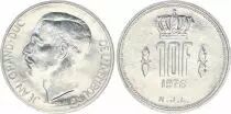 Luxembourgo 10 Francs Duke Jean - 1976