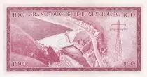 Luxembourgo 100 Francs - Grand duchess Charlotte - 18-09-1963