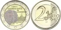 Luxembourgo 2 Euros - Grand-Duc Guillaume - Colorised - 2012