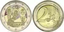 Luxembourgo 2 Euros - Princely wedding - Colorised - 2012