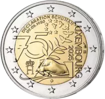Luxembourgo 2 Euros commemorative 2024 - 175th anniversary of the death of Grand Duke Wilhelm II