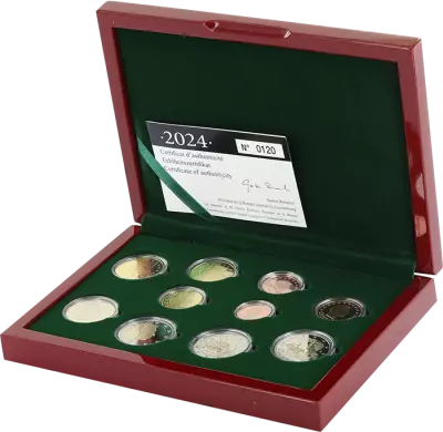 Luxembourgo COFFRET BE EURO 2023 dont les 2 ? Comm�mo. 2023
