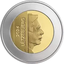 Luxembourgo Le L&eacute;rot - 5 Euros Proof 2023