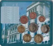 Luxembourgo UNC Set Luxemburg 2002 - 8 euro coins