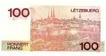 Luxemburg 100 Francs Grand Duke Jean - Luxemburg - 1986 - Serial Q666651 - P.58.a
