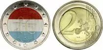 Luxemburg 2 Euros - EMU - Colorised - 2009