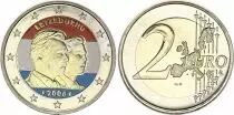 Luxemburg 2 Euros - Grand-Duc Guillaume - Colorised - 2006