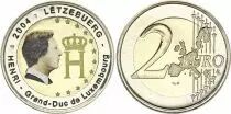Luxemburg 2 Euros - Grand-Duc Henri - Colorised - 2004