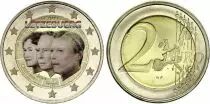 Luxemburg 2 Euros - Jean Lieutenant-Repr�sentant - Colorised - 2011