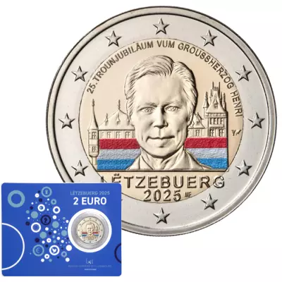 Luxemburg 2 Euros commemorative 2024 - 175th anniversary of the death of Grand Duke Wilhelm II