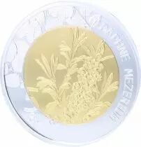 Luxemburg 5 Euros BE LUXEMBOURG 2022 - Bois Joli (Daphne Mezereum)