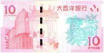 Macao 10 Patacas Goat year\'s - BNU - 2015