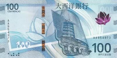 Macao 100 Patacas - Centrale Bank - Map - BNU - 2025 - S�rie AA