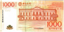 Macao 1000 Patacas Imm. du Senat - Banque