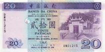 Macao 20 Patacas - 01-09-1996 - P.91