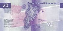 Macao 20 Patacas - Banque Centrale - Carte - BNU - 2020 - Série AN