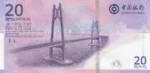 Macao 20 Patacas Banco da China - 2019 - UNC