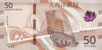 Macao 50 Patacas - Banque Centrale - Carte - BNU - 2025 - Série AE