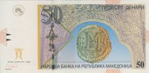 Macedonia 50 Denari 2007 - Archange Gabriel - Old Coin