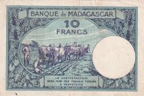 Madagascar 10 Francs - Type 1926  - ND(1948-57) - Serial E.957