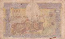 Madagascar 100 francs - Family - Agriculture - ND (1928-1950) - Series U.946