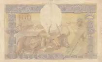 Madagascar 100 francs - Family, farmer - Serial T.942 - 1937