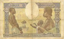 Madagascar 100 Francs Famille, Agriculture et Industrie