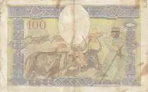 Madagascar 100 Francs Fortuna and symbols of agriculture and industry