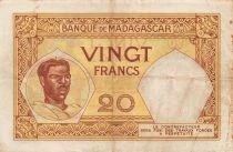 Madagascar 20 Francs - ND (1928-1937) - P.37a