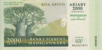 Madagascar 2000 Ariary - Baobabs - Action Plan 2007-2012