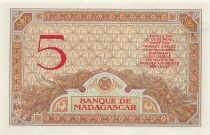 Madagascar 5 Francs - ND (1937-1947) - P.35b
