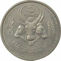 Madagascar 5 Francs, Trial Strike - 1953 Paris
