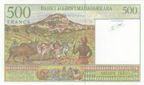 Madagascar 500 francs - Jeune fille -  ND1994 - Série C