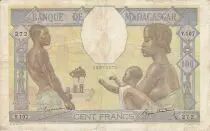 Madagaskar 100 Francs Fortuna and symbols of agriculture and industry