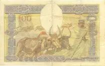 Madagaskar 100 Francs Fortuna and symbols of agriculture and industry