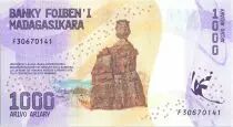 Madagaskar 1000 Ariary - Bridge - 2017