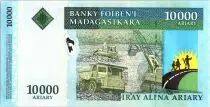 Madagaskar 10000 Ariary - Palace - Mining development - 2003