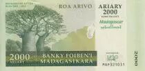 Madagaskar 2000 Ariary - Baobabs - Action Plan 2007-2012